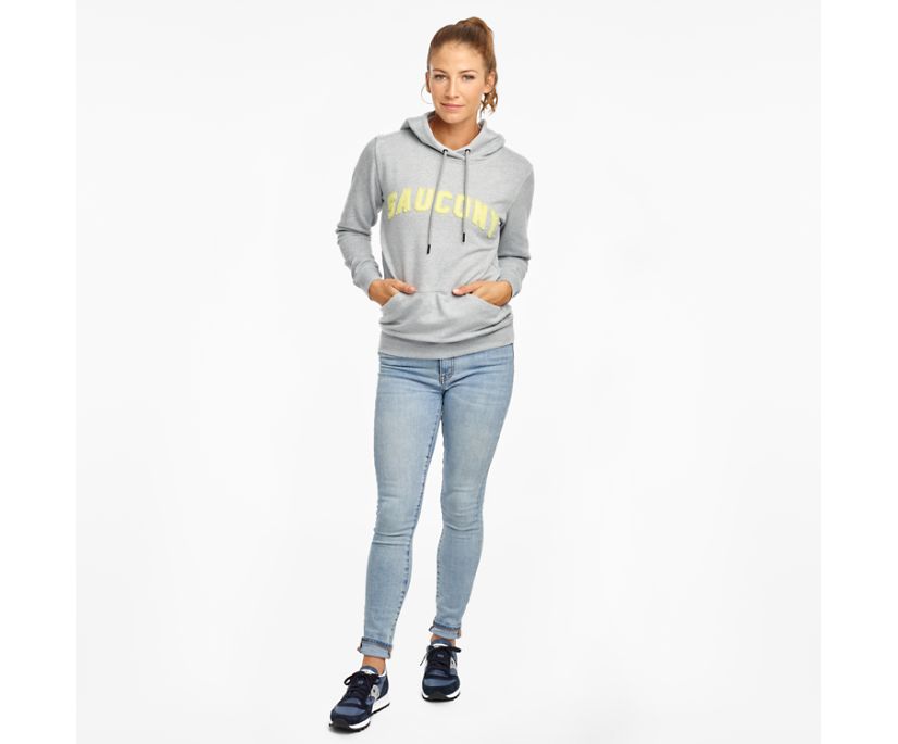 Saucony Rested Women's Shirts Light Grey | Canada 265TCEV